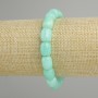 Amazonite Barrel Bracelet, 11×9mm, stretch length 18cm