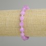 Bracelet Lavender Amethyst Faceted Beads, 8x7mm+- Bead 3mm+-, Stretch Length 18cm+-