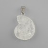Snail Pendant Mountain Crystal 20×27×35mm+