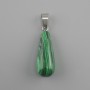 Droplet Pendant Malachite 10x26x36mm+