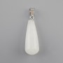 Drop Pendant of Rock Crystal 10x26x36mm+