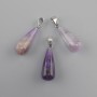 Drop Pendant Amethyst 10x26x36mm+