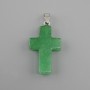 Cross Pendant Chrysoprase 18x26x34mm+