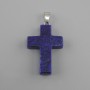 Cross Pendant in Lazurite 18×26×34 mm+
