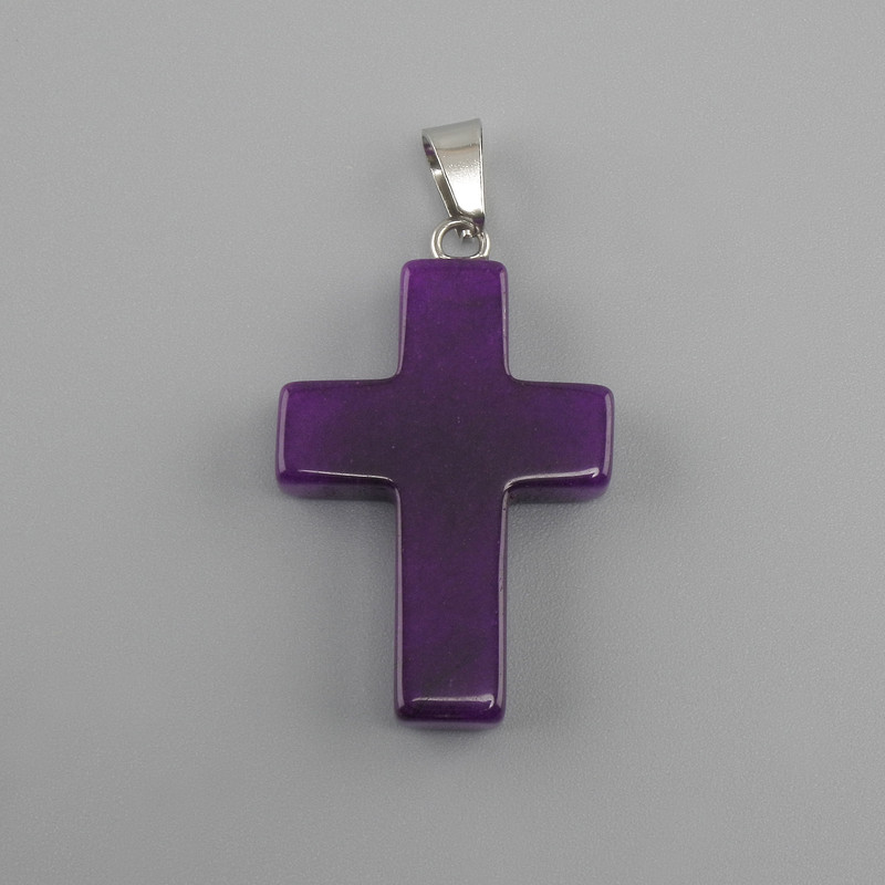 Cross Pendant Suquelite 18x26x34mm+