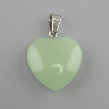 Heart Jade Pendant 20×20×28mm+