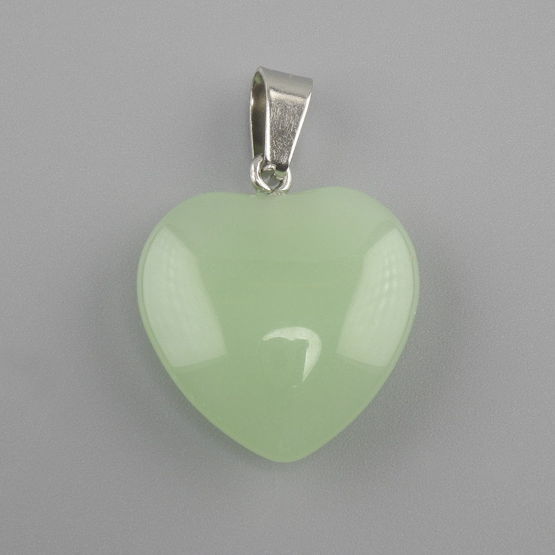 Heart Jade Pendant 20×20×28mm+