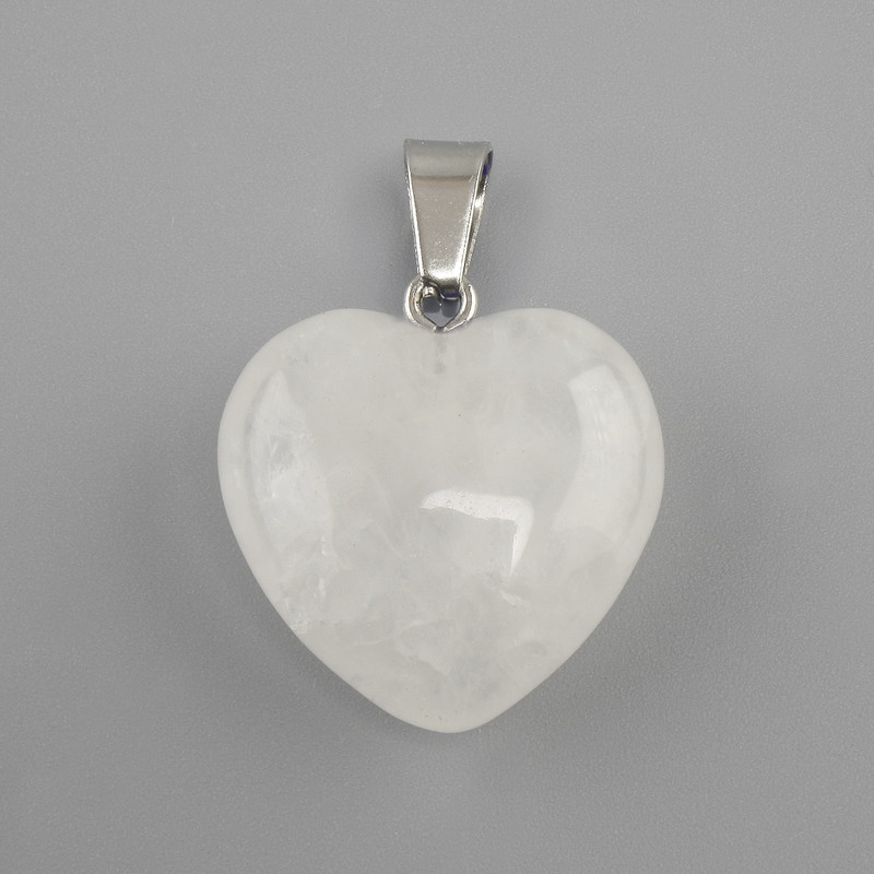 Pendant Heart Mountain Crystal 20x20x28mm+
