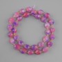 Tourmaline Beads faceted grain 10×9mm, bead 3mm+, thread 39cm+