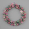 Tourmaline Beads faceted barrel 10x9mm, bead 3mm+-, thread length 39cm+