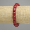 Turmaline Barrel Bead Stretch Bracelet, 10.5–11×9mm, diameter 10.5–11×9mm +–, length 18cm +–