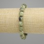 Serpentine Bracelet Multigonal Cut, 9-10×8-9mm diameter ±, length 18cm ± stretch