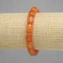 Nephrite Bead Bracelet Mashan Barilo, diameter 10.5×8.5mm, length 18cm +/- stretch