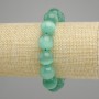 Cat's Eye Bead Bracelet, smooth round beads, diameter 13.5mm ±, length 18cm ±, stretch