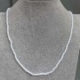 Czech Crystal Faceted Rondelle Beads, 3x2 mm, approx., length 18 cm