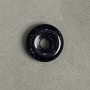 Donut Pendant (Bagel) Aventurine Night of Cairo, diameter 18x5mm+-, hole diameter 5mm+-