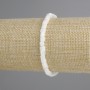 Mother-of-P pearl cube bracelet, diameter 4×4mm ±, length 18cm ± stretch