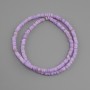 Scarfska Shell Rondelle Beads 4x1.5-2mm, 38cm on Thread