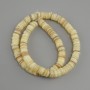 Scapharca Shell Rondelle Beads, 8x1.5-2mm ±, 39cm ± on Line