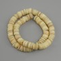 Scallop shell Howlite Rondelle Beads?