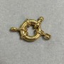 Bead and Bracelet Clasp - Ring/Donut for 1 Thread