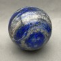 Natural stone souvenir sphere Lazurite, diameter 73 (±) mm. Weight 642 g