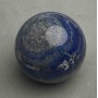 Natural stone souvenir sphere Lapis Lazuli, diameter 75.5 mm ±, weight 679 g