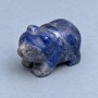 Panda souvenir figurine Sodalite natural stone 40x25x22 mm+