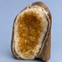 Natural citrine druzy souvenir, size ~110x82x52 mm ±, weight ~700 g