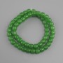 Chrysoprase beads rondelle, diameter 8x7 mm +/- , length 38 cm +/- on a thread