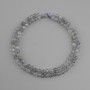 Labradorite beads, faceted round bead, diameter 4mm ±, length 38cm ±