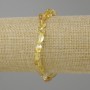 Citrine tumbled bracelet, diameter 5–8x5–7mm ±, length 18cm ±, stretch