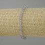 Labradorite bracelet smooth bead, diameter 4 mm ±, length 18 cm ± on stretch