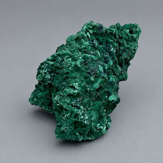 Souvenir mineral malachite with fibrous-radiating structure weight 521 g 118x66x58 mm +