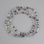 Fluorite chip beads, diameter 4-9×2-4 mm +/-, length 80 cm +/-