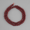Turmaline beads faceted round bead, diameter 6mm +/-, thread length 36cm +/-