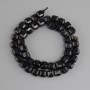 Agate faceted cube beads, 8×8 mm (±), strand length 37 cm (±)