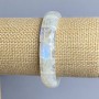 Adularia bracelet, smooth link, diameter 13–14×12 mm +/-, length 18 cm +/-, stretch