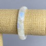 Adularia bracelet smooth link, diameter 15×12mm ±, length 18cm ± stretch