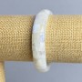 Adularia bracelet smooth link, diameter 12x8-9mm ±, length 18cm ± stretch