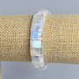Adular smooth link bracelet, 12x8–9mm approx (+/-), length 18cm +/- stretch