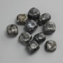 Natural labradorite, diameter 17–19 x 17–19 mm ± (packed 100 g) processed nuggets without a hole