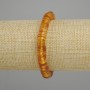 Amber bracelet rondelle, diameter 8x2, 5-3mm+- , length 18cm stretch