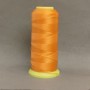 Nylon thread on a spool, diameter 0.9 mm for crafts, 500 m, bright orange colour