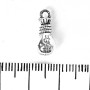 Findings Money Bag Pendant 15x6mm pack 20g +/- 13pcs