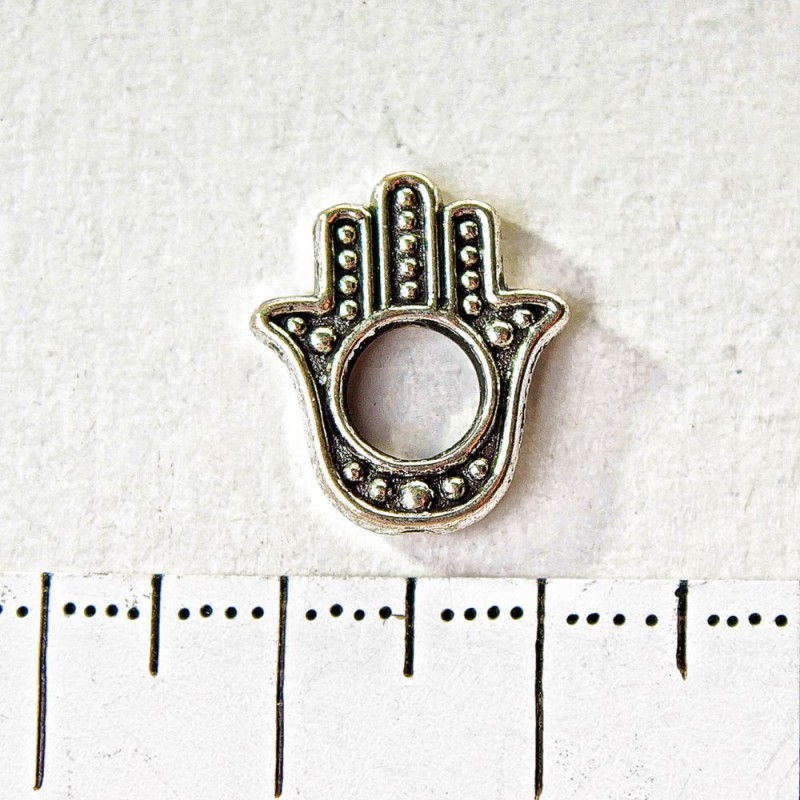 Jewellery Finding Palm Insert, length 15mm, diameter 5mm, pack 20g +/- 16pcs