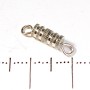 Screw Clasp for Beads and Bracelets, Pack of 15pcs