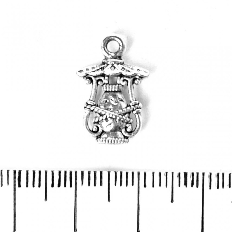 Findings Pendant "Kerosene Lantern" d 18x12mm, pack 20g +/-20pcs