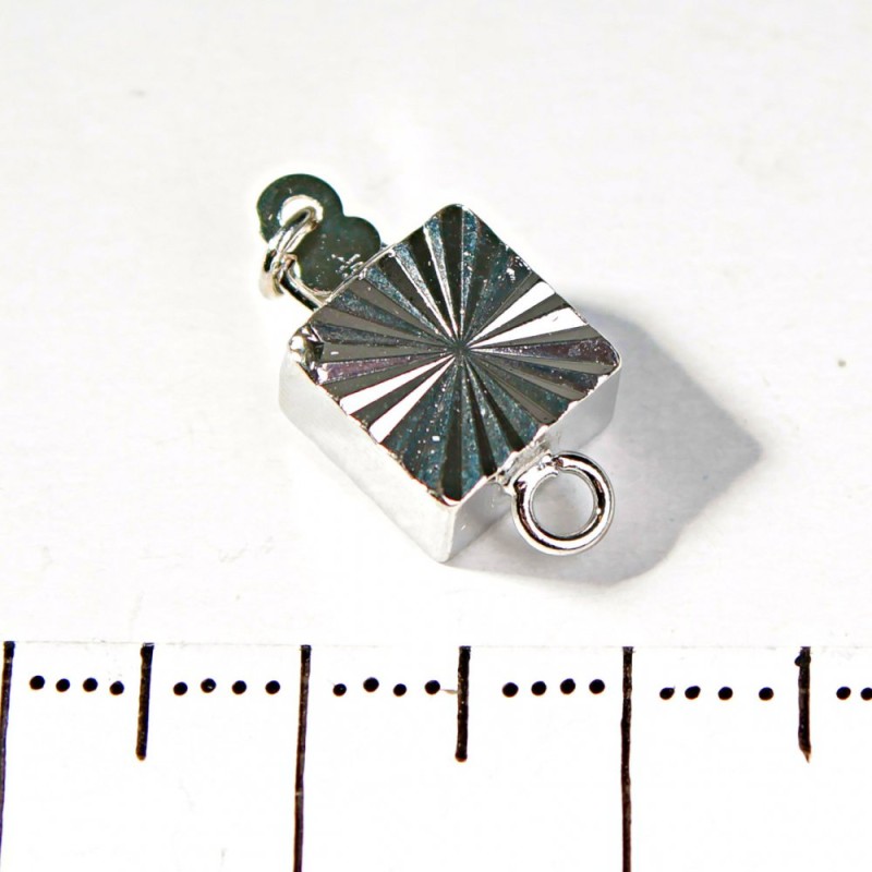 (18 mm) Square Bracelet Clasp with Fixer