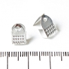 Cord End Crimps, pack of 30pcs, 7x14mm
